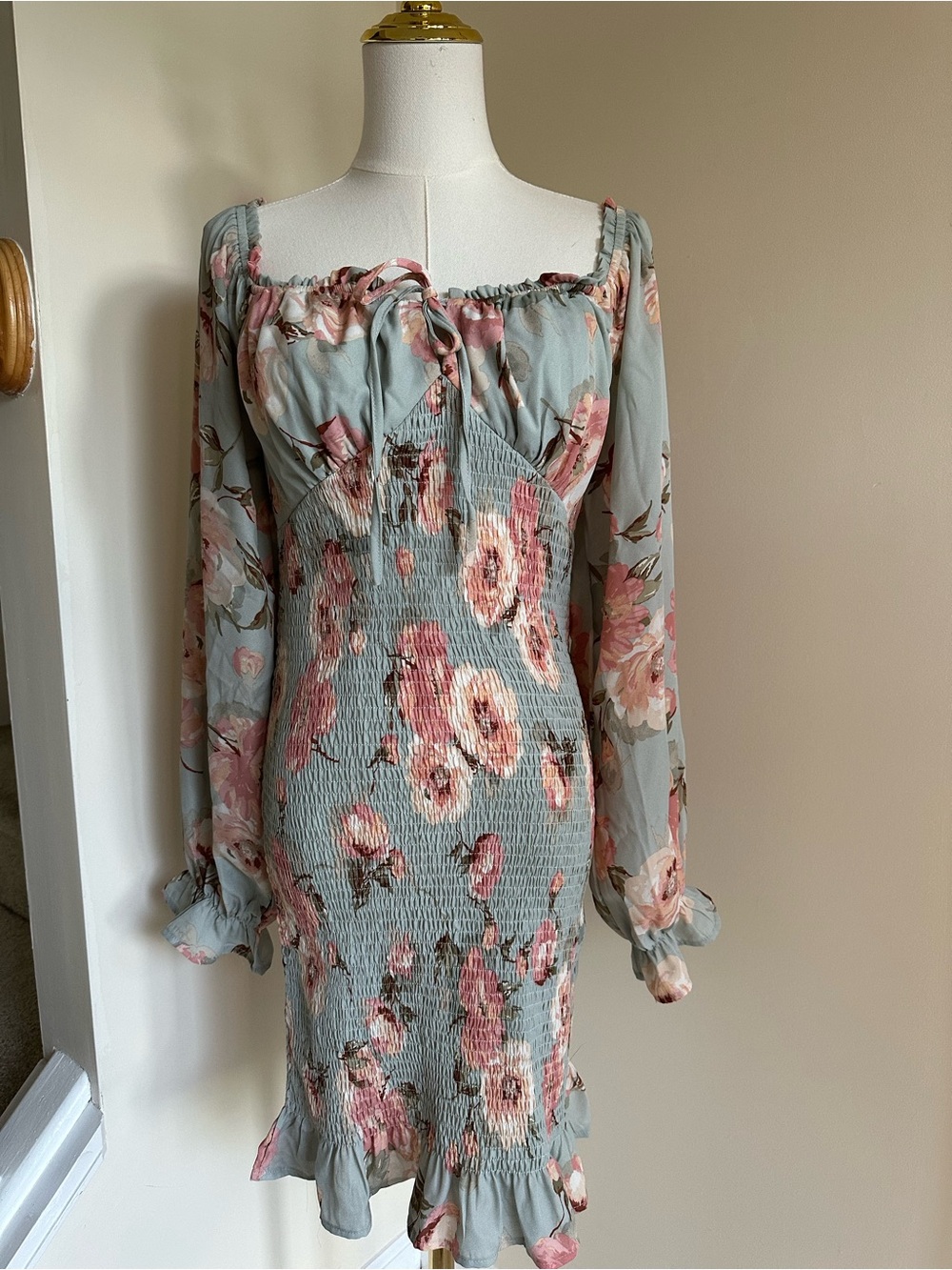 NWT Floral Dress- Large
